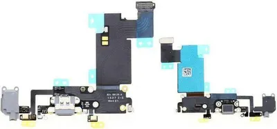 Produktbild von SMT - Ladebuchse Mikrofon USB Dock Connector Flex Schwarz Grau für iPhone 6S Plus & Werkzeug