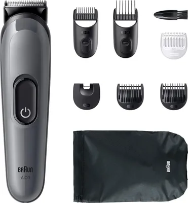 Immagine prodotto di Braun AIO3540 Trimmer All-in-One Series 3, set 8 in 1, lama ultra affilata