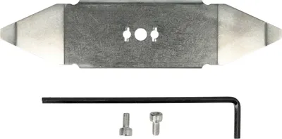 Produktbild von vhbw Ersatz-Messer Ersatz für MTD 122-102-619 für Rasenmäher - Ersatzklinge Silber, Edelstahl