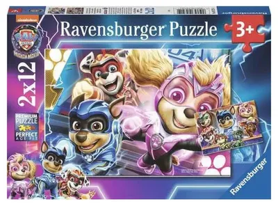 Image de Ravensburger Puzzles 2x12 p - Pat Patrouille Le Film 2