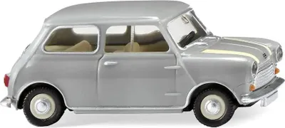 Image de Wiking 022606 H0, Austin 7, gris argenté, échelle HO 1:87
