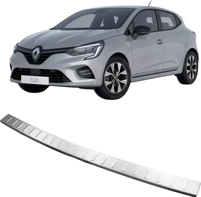 Obrázok produktu pre Kryt nárazníka z nerezovej ocele chróm Renault Clio V hatchback od 2019-