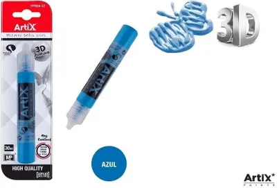 Zdjęcie produktu dla Artix Farba Strukturalna 3D - Niebieski, 30Ml - Efekty 3D