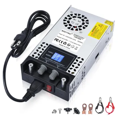 Image de Transformateur de commutation, alimentation réglable : 0-48V, réglable, 12,5A, puissance de 600W