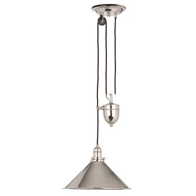 Produktbild von Elstead Provence Hängeleuchte E27 Up+Down Poliertes Nickel