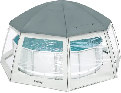 Obrázok produktu pre Pavilón pre okrúhle bazény, 600 x 295 cm