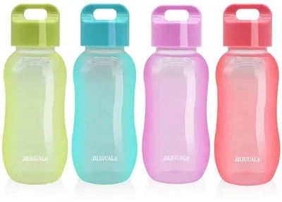 Obrázek produktu pro Sada 4 plastových lahví na vodu o objemu 350 ml