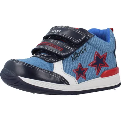 Produktbild von Geox B Rishon Boy Jungen Kinderschuhe aus Leder, Blau, Größe 25