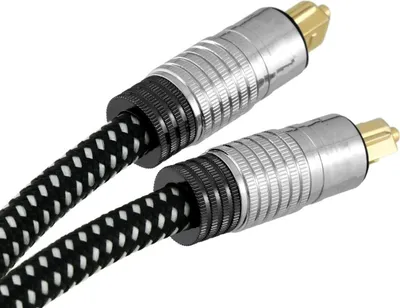 Produktbild von INF Toslink Glasfaser-Audiokabel Nylon, OFC Kupfer 5.1/7.1 Heimkino 3M