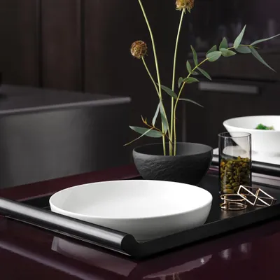 Produktbild von Villeroy & Boch Iconic, Rund, Porzellan, Weiß, 1,1 l, 24 cm, 40 mm