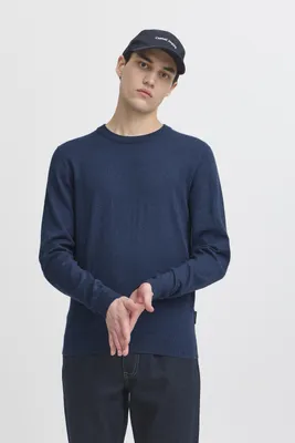 Produktbild von Casual Friday CFHALFDAN Herren Strickpullover Feinstrick Pullover Baumwollmischung regular fit