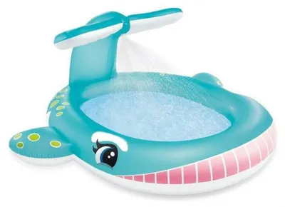 Produktbild von INTEX 57440NP - Planschbecken - Whale (201 x 196 x 91cm)