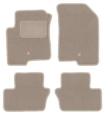 Imagen del producto de Alfombrillas de moqueta para Dodge Caliber 2006-2011 (hatchback) – juego de 4 piezas, beige, a medida – Wielganizator LUX