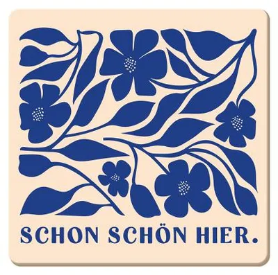 Produktbild von Korkuntersetzer Schon schön hier