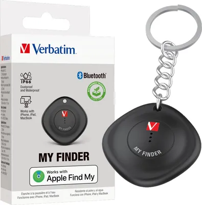 Produktbild von Verbatim My Finder Bluetooth Item Finder, schwarz       32130