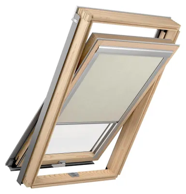 Image de Store vénusienne occultante pour fenêtre VELUX - Beige