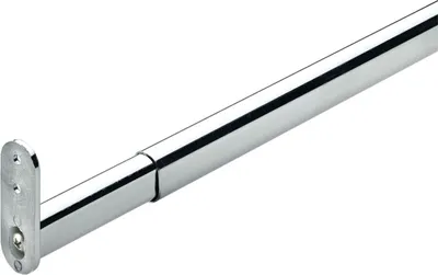 Produktbild von Hettich Schrankrohr verstellbar 600 - 900 mm, verchromt