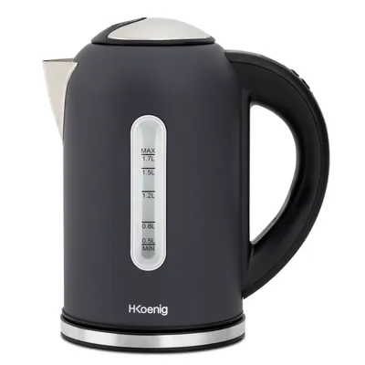 Image de Bouilloire Hkoenig BOE52 2200 W Noir Acier inoxydable 2200 W 1,7 L 1,7 L