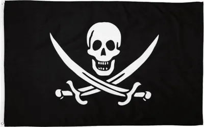 Produktbild von Piraten Fahne Flagge 90x150cm