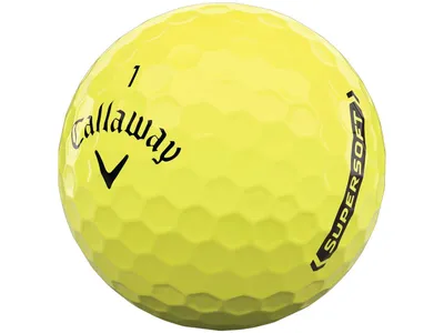 Zdjęcie produktu dla Piłka golfowa Callaway Supersoft (1 tuzin) 12 sztuk, jeden rozmiar, żółta