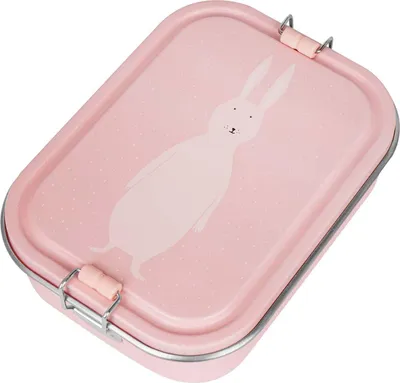 Produktbild von Trixie Edelstahl Lunchbox 1200 ml Mrs. Rabbit