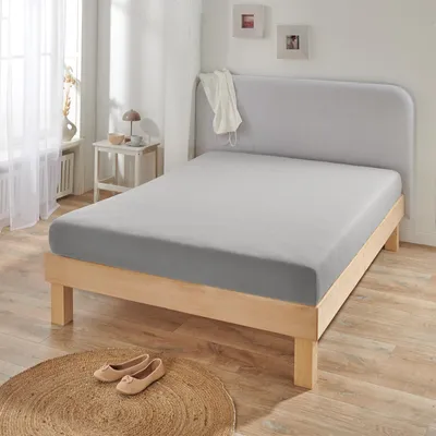 Produktbild von Bettwaren-Shop Jersey-Elasthan Spannbettlaken Multi-Stretch 140x200 - 160x220 cm silber
