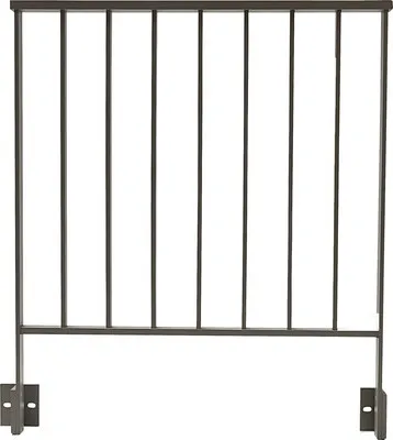 Produktbild von Pertura Geländerset Triton Aluminium taupe Seitenmontage 12 m
