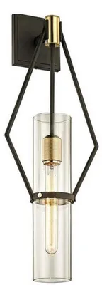 Image de Casa Padrino Applique murale de luxe bronze / laiton 24,1 x 14,6 x H. 64,8 cm - Lampe murale de salon design