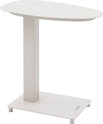 Produktbild von Garten-beistelltisch "venuzia" hafer 50 x 50cm aus aluminium   - Hespéride