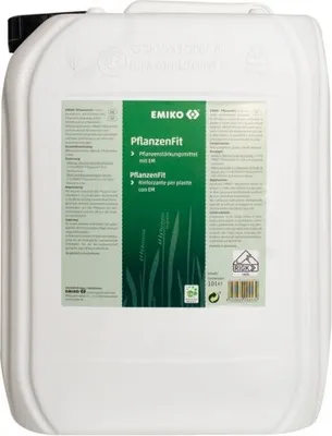 Produktbild von EMIKO PflanzenFit 10 Liter biologisches Pflanzenstärkungsmittel sorgt für einen kräftigen und gesunden Wuchs