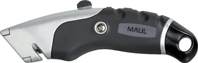 Immagine prodotto di Taglierina di sicurezza MAUL MAULexpert 18 mm gommata antiscivolo alluminio metallo gomma acciaio 17 cm nera