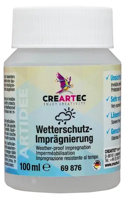 Produktbild von CREARTEC Wetterschutz Imprägniermittel - Inhalt 100ml - 69876