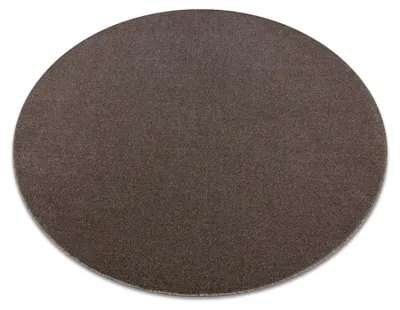 Image de Tapis ETON PLUS cercle mocca Mélange marron / beige marron cercle 200 cm