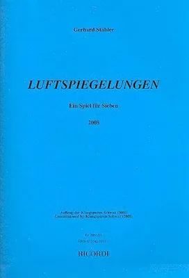 Produktbild von Luftspiegelungen für Trompete,Posaune, e-Gitarre, Violoncello, Klavier