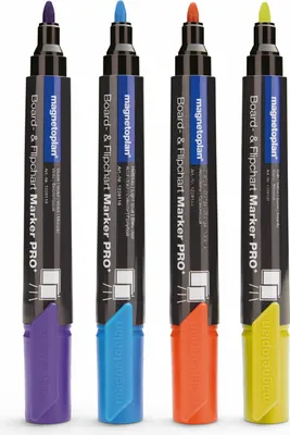 Produktbild von Boardmarker runde Spitze 4 St sortiert, HLOG