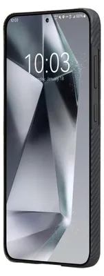 Produktbild von Pitaka KS2501, Cover, Samsung, Galaxy S25, 15,8 cm (6.2"), Grau, Schwarz