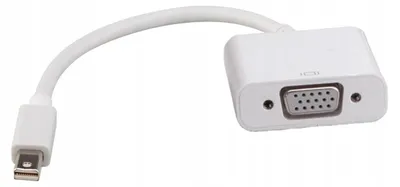 Image de ROLINE Adaptateur Mini DisplayPort vers VGA 1.2 Blanc M/F
