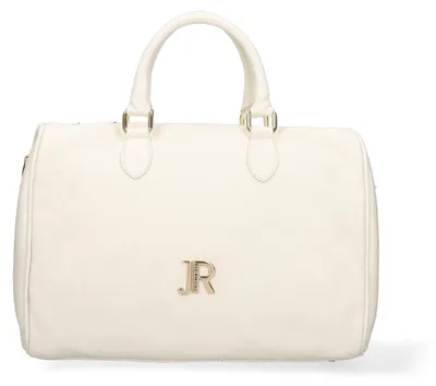Immagine prodotto di Borsa a mano "Bauletto" in ecopelle "Dollarleather" con tracolla removibile, marca John Richmond