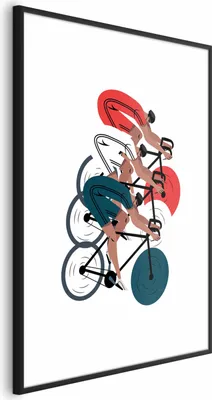 Produktbild von Posterpapier Poster - Olympics - Cycling Race 21x30 cm Menschen i-B-10053-ao-a