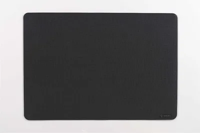 Produktbild von Platzset Lederoptik, schwarz, 43 x 30 cm, 2-teilig, für die Eßtischnutzung