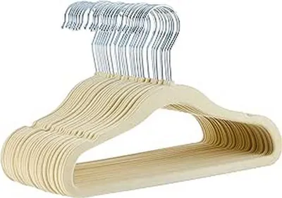 Immagine prodotto di A. Ganci appendiabiti in velluto per bambini, ganci appendiabiti antiscivolo per neonati e bambini