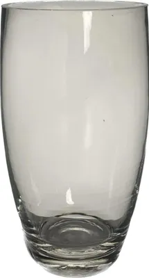 Produktbild von INNA-Glas Runde Glasvase Henry, klar, 22 cm, Ø 12 cm - Kerzenglas transparent