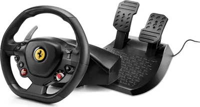 Produktbild von Thrustmaster Ferrari T80 488 GTB Edition - Lenkrad- und Pedale-Set - kabelgebunden - PC und  Sony PlayStation 4