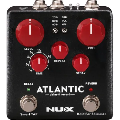 Produktbild von NUX Effektgerät NDR-5 Atlantic Delay und Reverb-Pedal