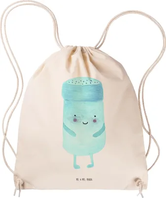 Produktbild von Mr. & Mrs. Panda Jutebeutel Beste Freunde Salz - Transparent - Geschenk, wander rucksack, gym tasche, Sportbeutel, Lustige Sprüche, Fehlende Keywords, Beutel, Kleiner