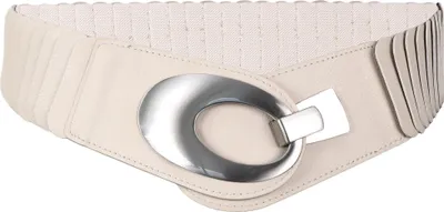 Produktbild von irisaa breiter Damen Gürtel Elastischer Taillengürtel, Hüftgürtel Stretch Gürtel mit Hakenverschluss