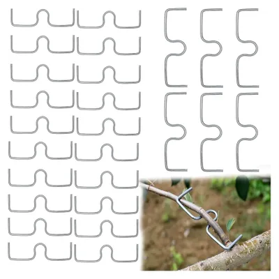 Produktbild von 26 Stück Aststützen für Obstbäume, Astspreizer aus Metall für Gartenzweige, Wiederverwendbare Astfixierer in M-Form