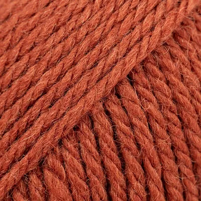 Produktbild von Drops Alaska Wolle 83 Rostbraun 50g 70m Strickgarn