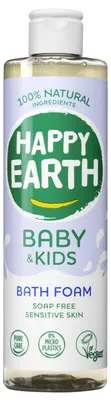 Productafbeelding van Happy Earth Badschuim Voor Baby En Kids (300 ml)