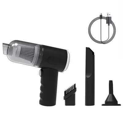 Produktbild von Kabelloser Akku-Staubsauger für Auto & Haushalt – 9000Pa Saugkraft, Nass-/Trockensauger, USB-Aufladung